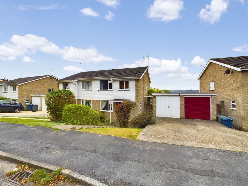 3 bed semi-detached house for sale in Partridge Way, Downley, High Wycombe HP13, £450,000