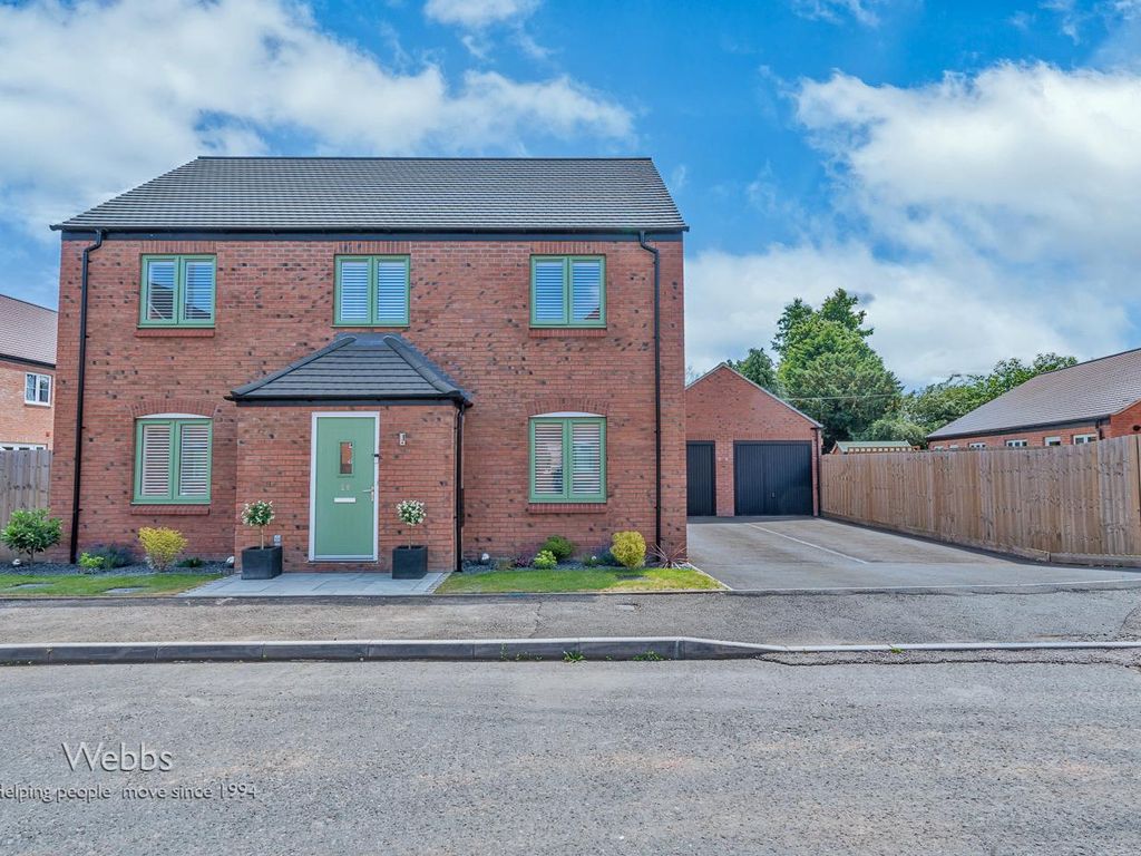 4 bed detached house for sale in The Flatts, Alrewas, Burton-On-Trent DE13, £465,000