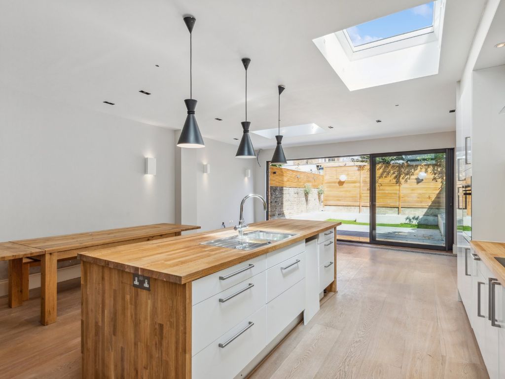 5 bed terraced house for sale in Ballingdon Road, London SW11, £2,850,000