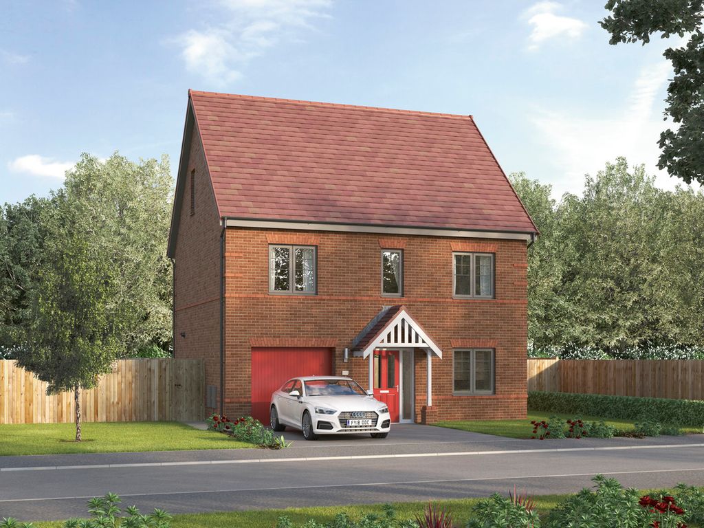 New home, 4 bed detached house for sale in "The Prestbury" at Etwall Road, Mickleover, Derby DE3, £399,950