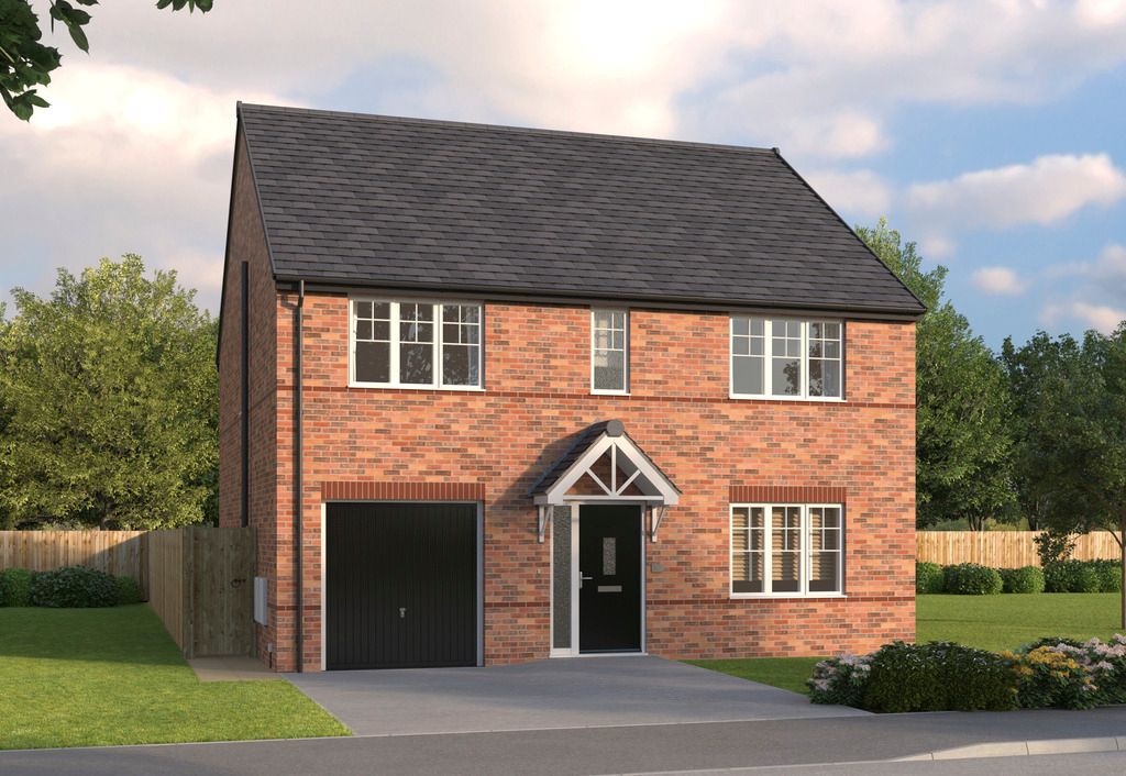 New home, 5 bed detached house for sale in "The Bilbrough" at Belcourt Road, Rotherham S65, £399,995
