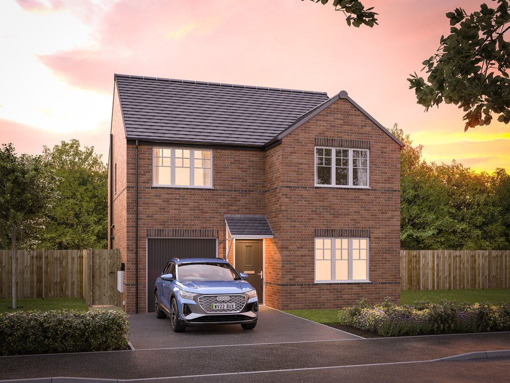 New home, 4 bed detached house for sale in "The Wentbridge" at Belcourt Road, Rotherham S65, £327,995