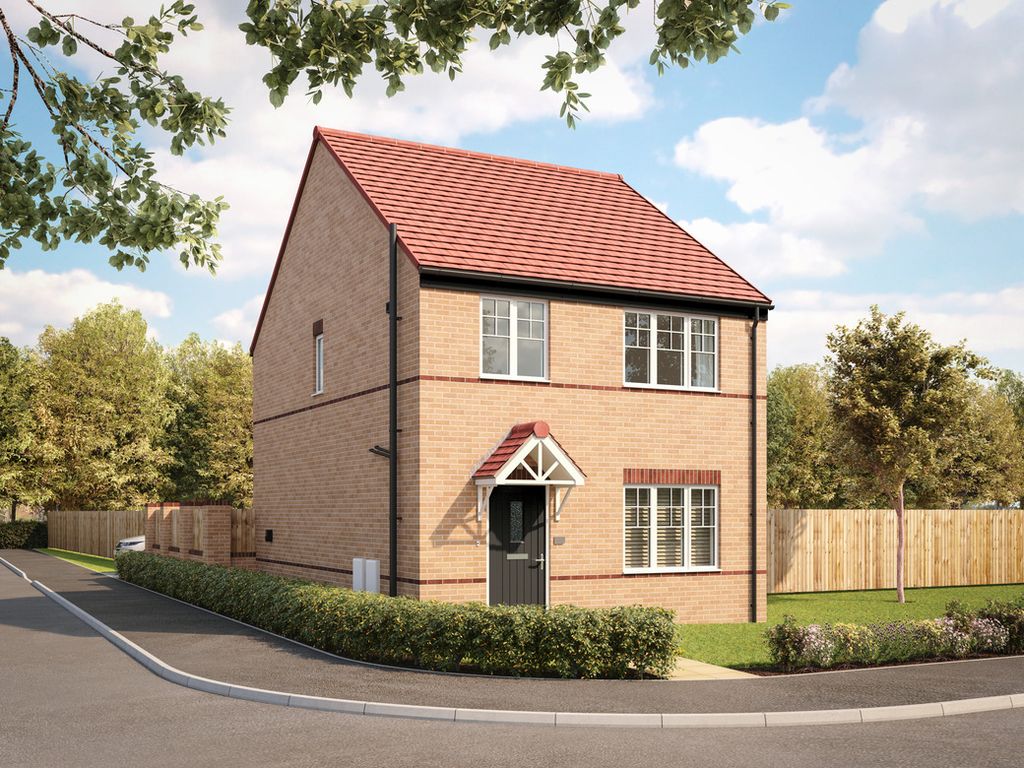 New home, 3 bed detached house for sale in "The Cadeby" at Church Lane, Micklefield, Leeds LS25, £314,995