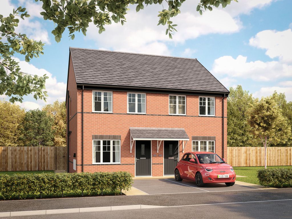 New home, 2 bed end terrace house for sale in "The Askern" at Low Willington, Willington, Crook DL15, £177,995