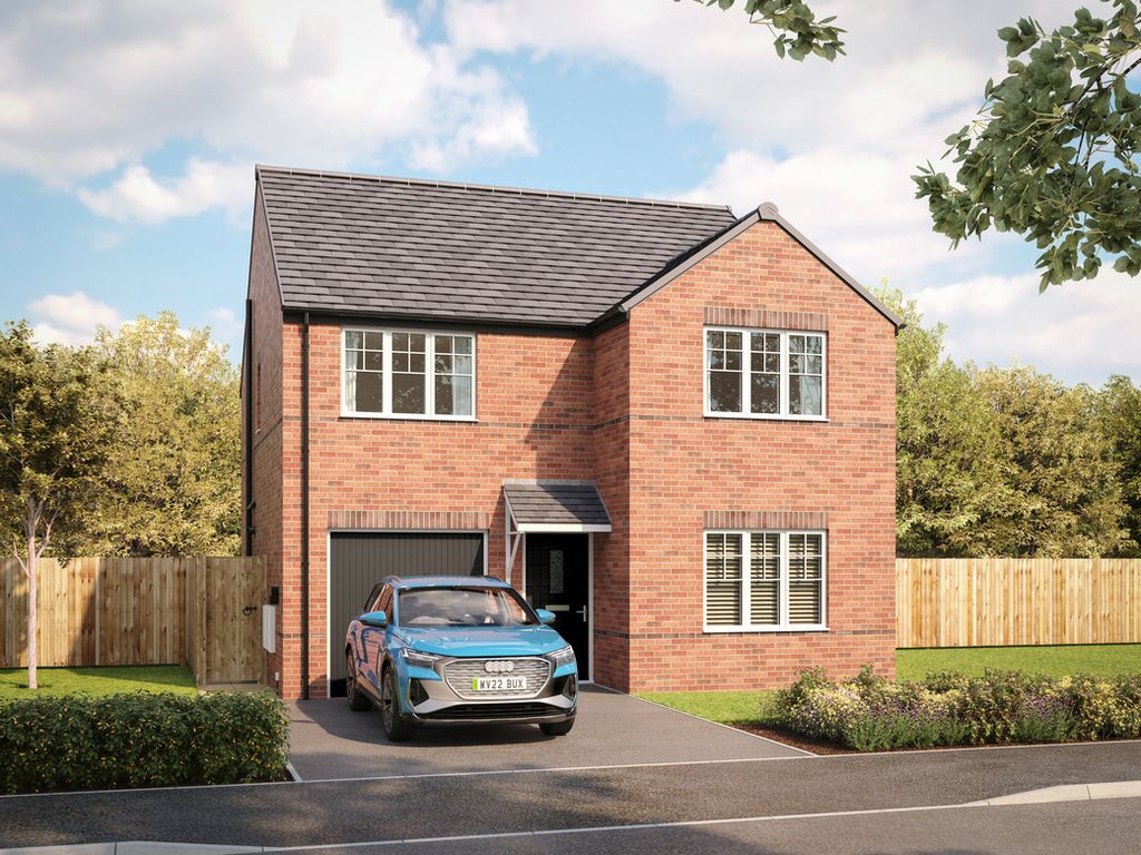 New home, 4 bed detached house for sale in "The Wentbridge" at Low Willington, Willington, Crook DL15, £269,995