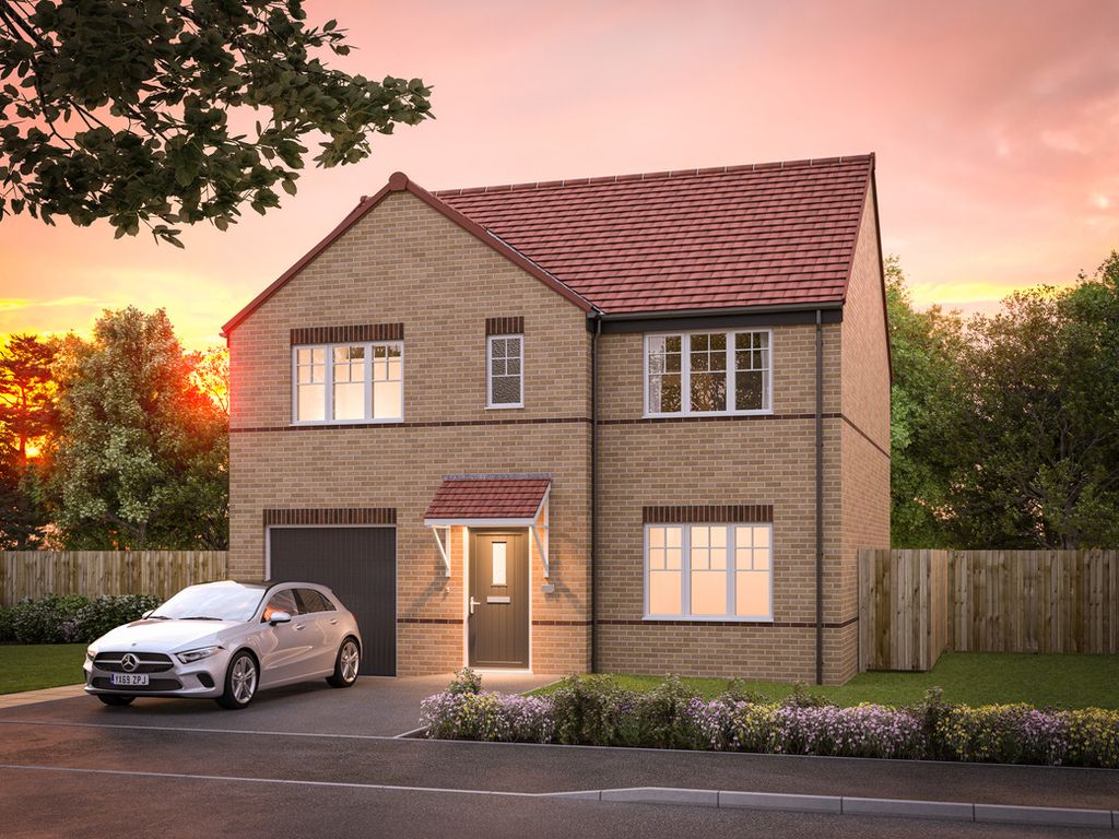 New home, 5 bed detached house for sale in "The Cookridge" at Tibshelf Road, Holmewood, Chesterfield S42, £334,995