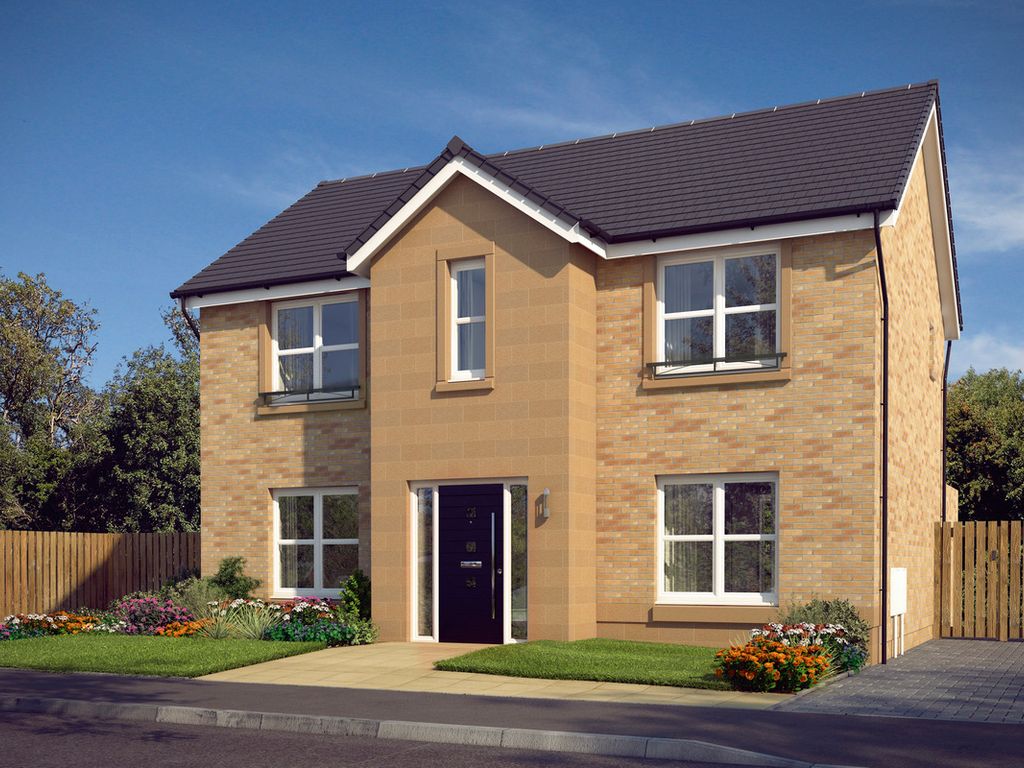 New home, 4 bed detached house for sale in "The Danbury" at Cochrina Place, Rosewell EH24, £350,000