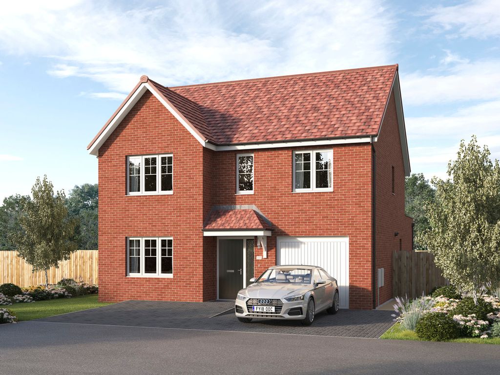 New home, 4 bed detached house for sale in "The Tambrook" at Stirling Road, Larbert FK5, £375,000