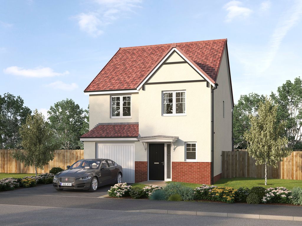 New home, 4 bed detached house for sale in "The Narsbrook" at Honister Crescent, East Kilbride, Glasgow G75, £309,995