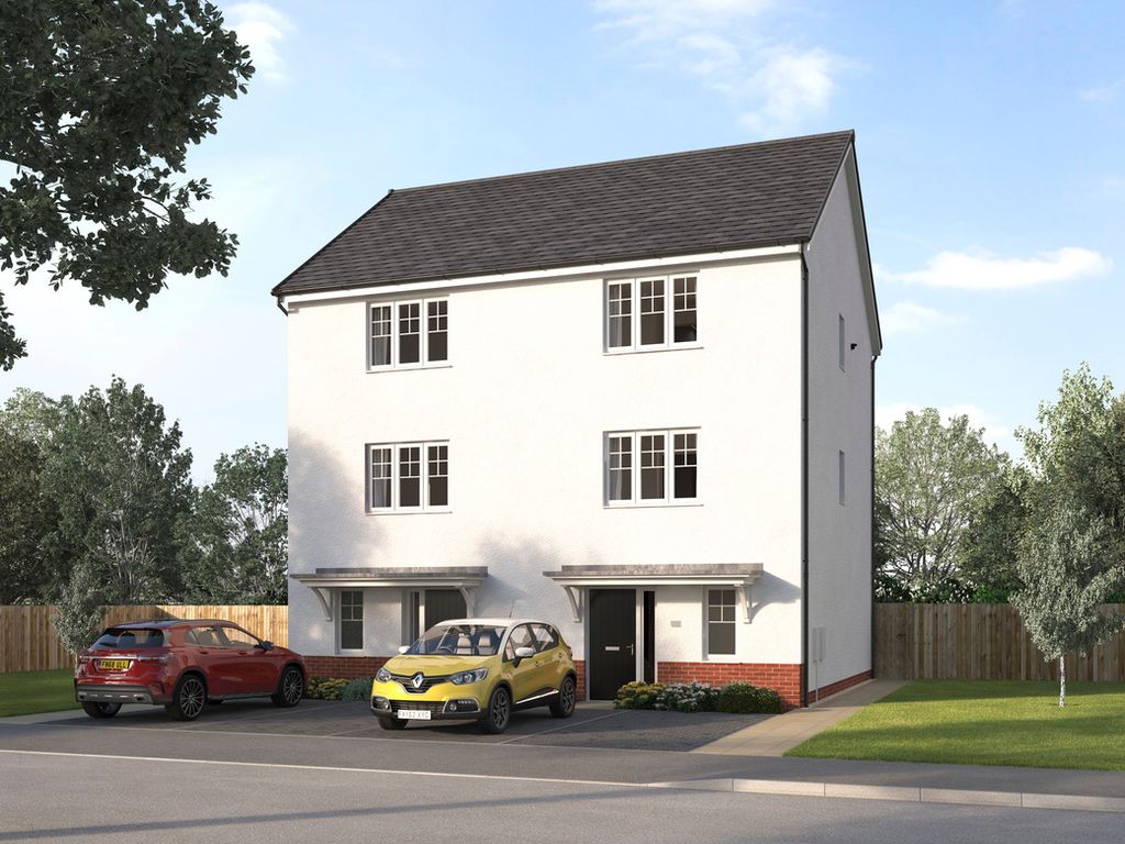 New home, 3 bed terraced house for sale in "The Kaystone" at Honister Crescent, East Kilbride, Glasgow G75, £264,995