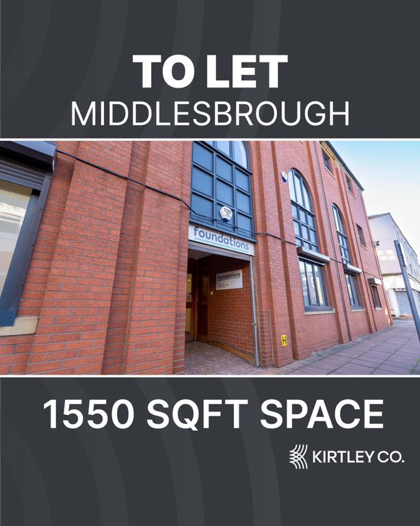 Office to let in Gilkes Street, Middlesbrough TS1, £22,800 pa