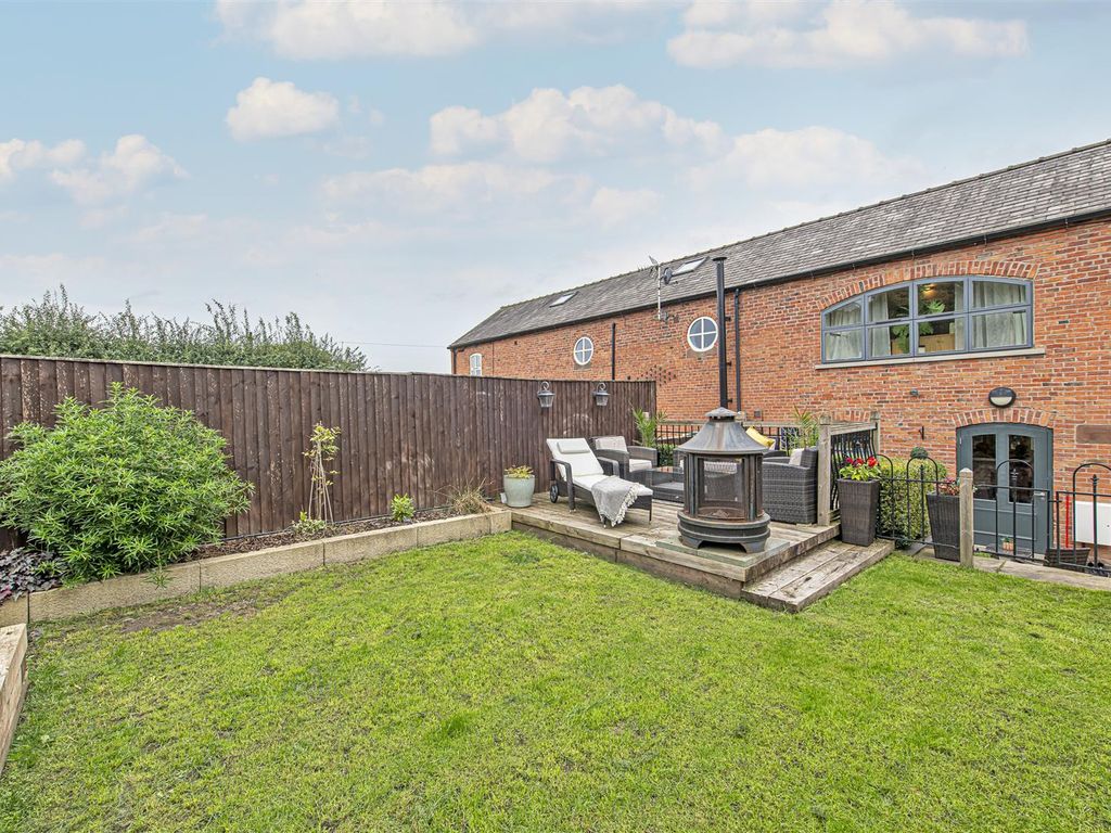 4 bed barn conversion for sale in Northwich Road, Lower Whitley, Warrington WA4, £575,000
