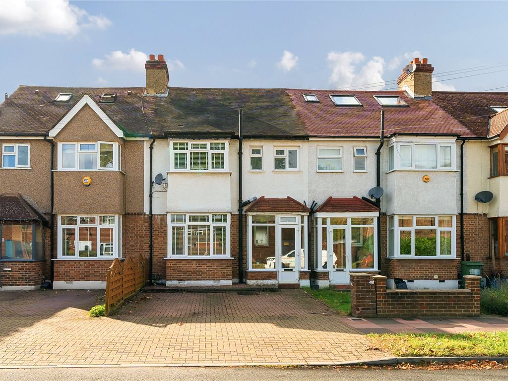 3 bed terraced house for sale in Eden Park Avenue, Beckenham BR3, £600,000