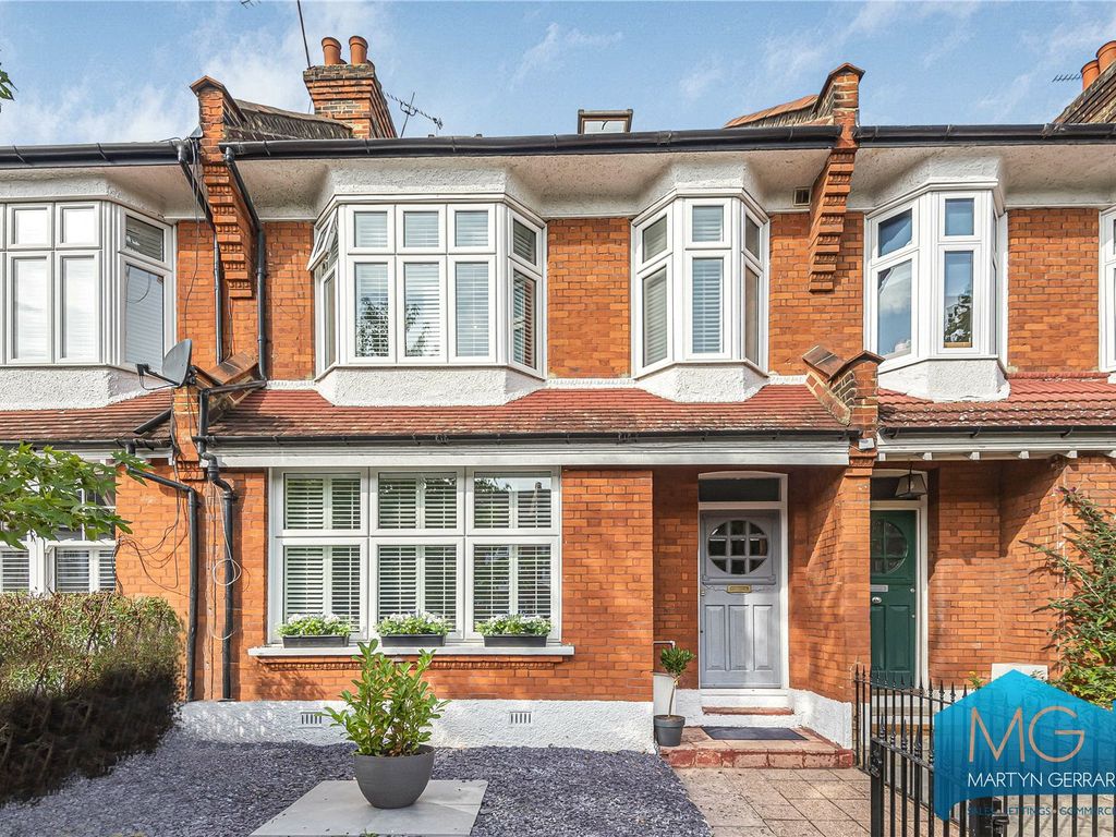 4 bed terraced house for sale in Burford Gardens, Palmers Green, London N13, £899,950