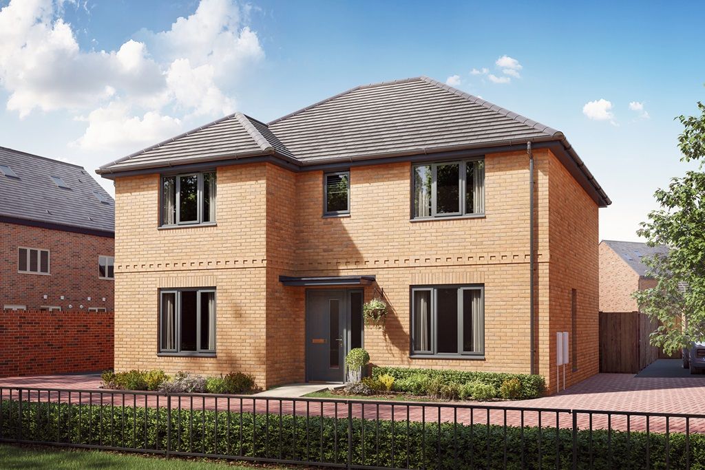 New home, 4 bed detached house for sale in "The Shilford - Plot 91" at Cromwell Place At Wixams, Orchid Way, Wixams MK42, £500,000