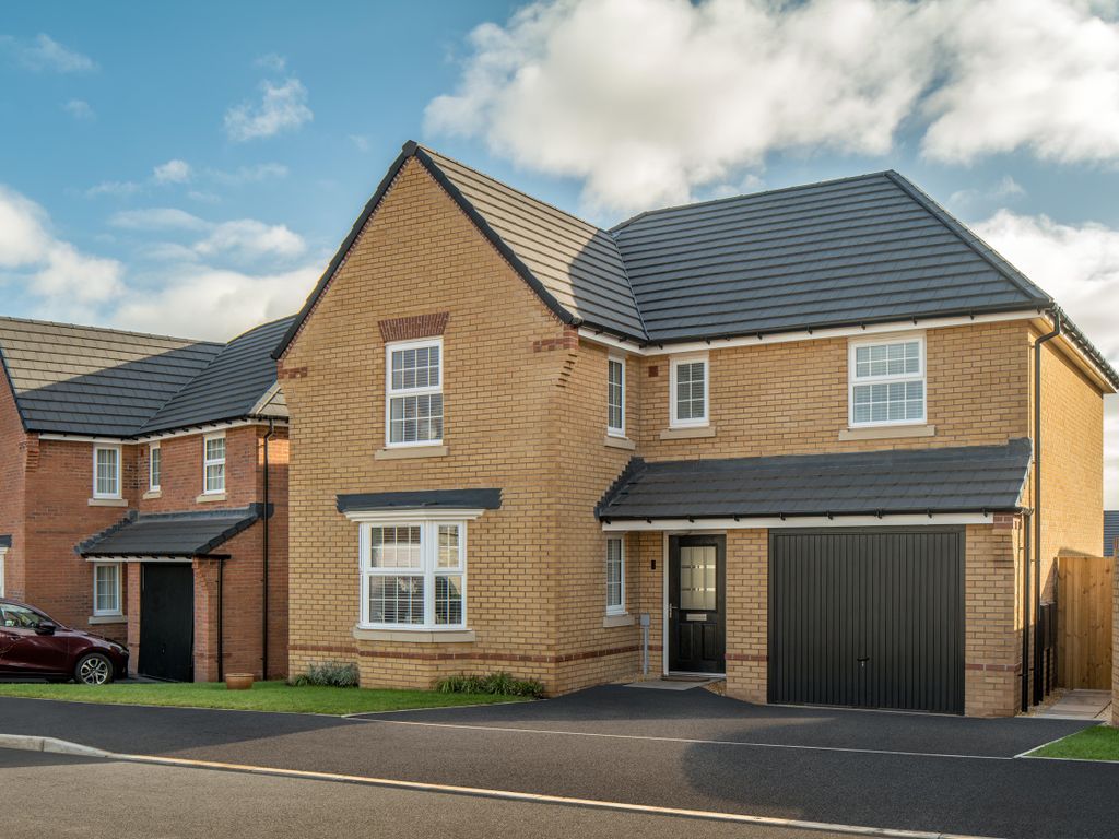 New home, 4 bed detached house for sale in "Exeter" at Heol Sirhowy, Caldicot NP26, £490,500
