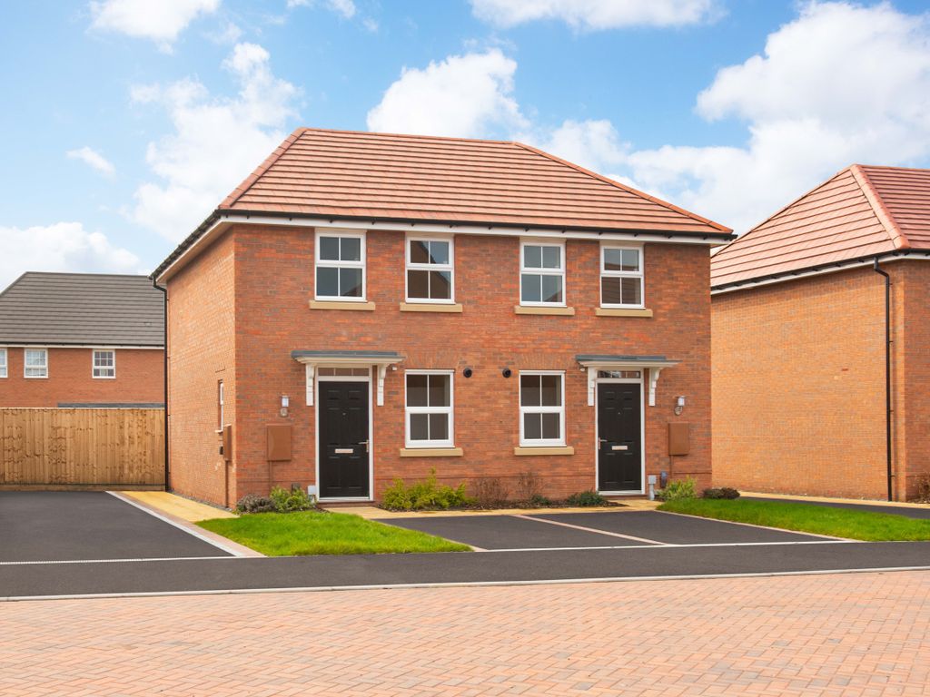 New home, 2 bed semi-detached house for sale in "Wilford" at Turners View, Darlington DL2, £172,500
