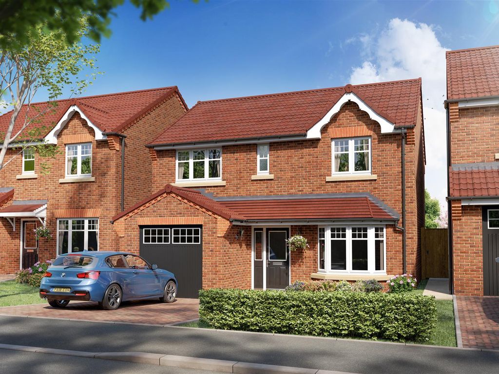 New home, 4 bed detached house for sale in Brierley Heath, Brand Lane, Stanton Hill, Sutton-In-Ashfield NG17, £319,495
