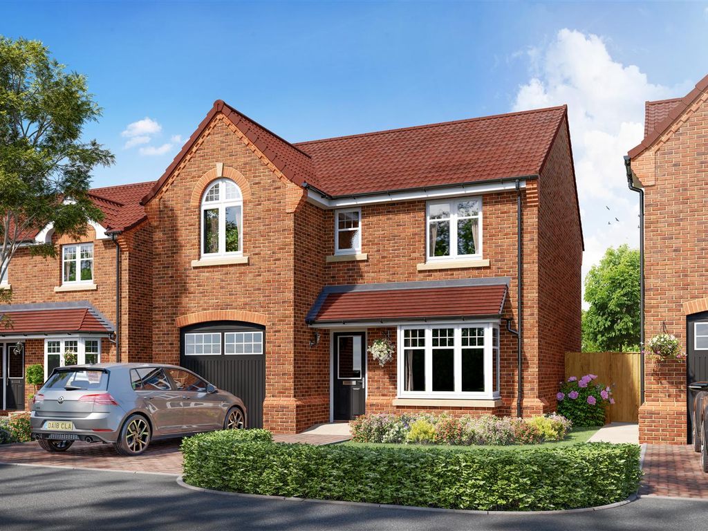New home, 4 bed detached house for sale in Brierley Heath, Brand Lane, Stanton Hill, Sutton-In-Ashfield NG17, £347,995