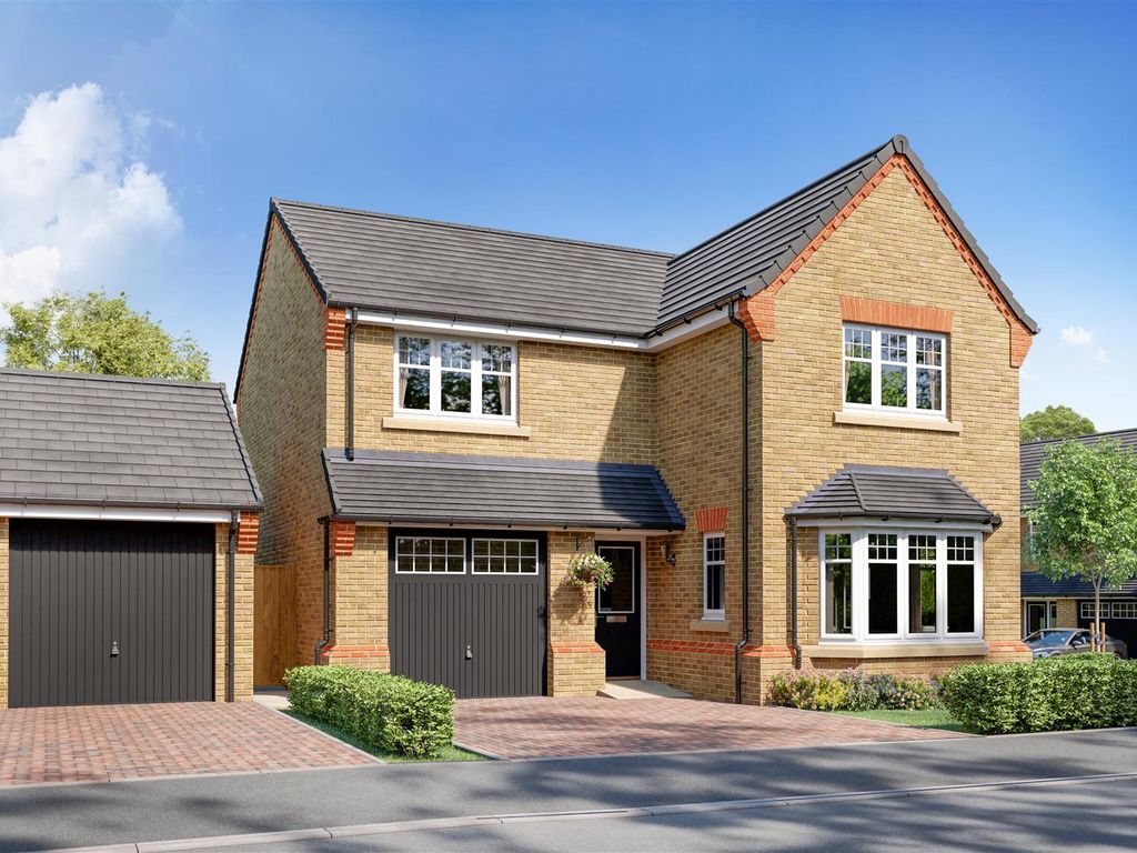 New home, 4 bed detached house for sale in Brierley Heath, Brand Lane, Stanton Hill, Sutton-In-Ashfield NG17, £369,495