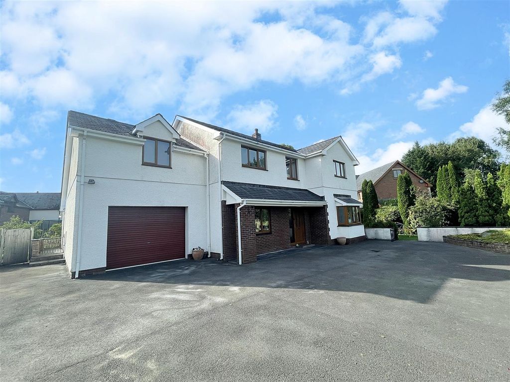5 bed detached house for sale in Llys Egwad, Pontargothi, Carmarthen SA32, £535,000