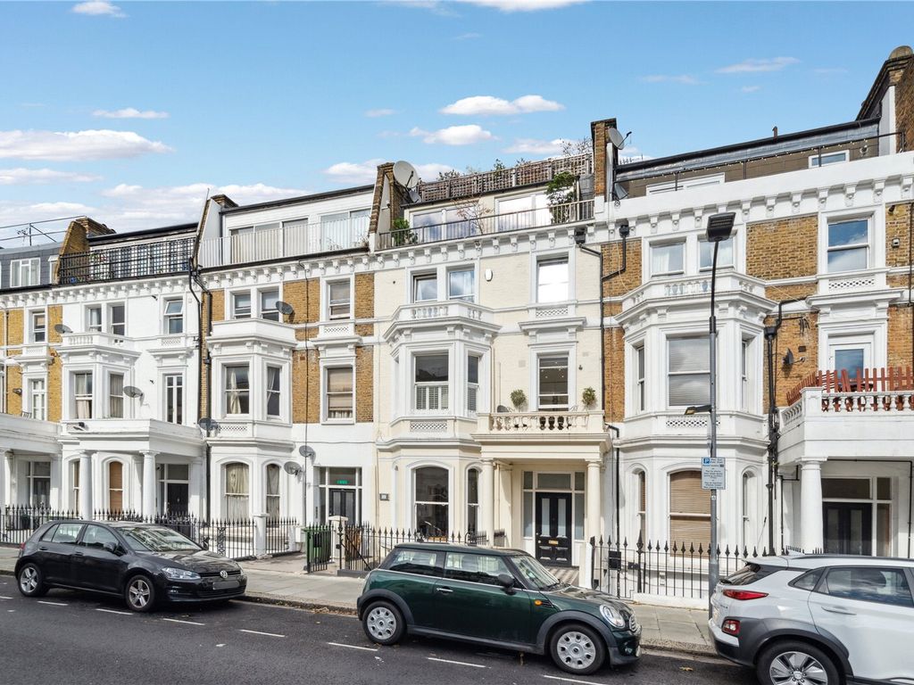 2 bed flat for sale in Sinclair Gardens, London W14, £875,000