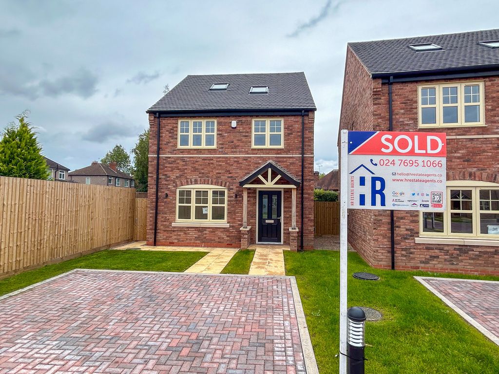 New home, 5 bed detached house for sale in Broadmere Rise, Coventry CV5, £400,000