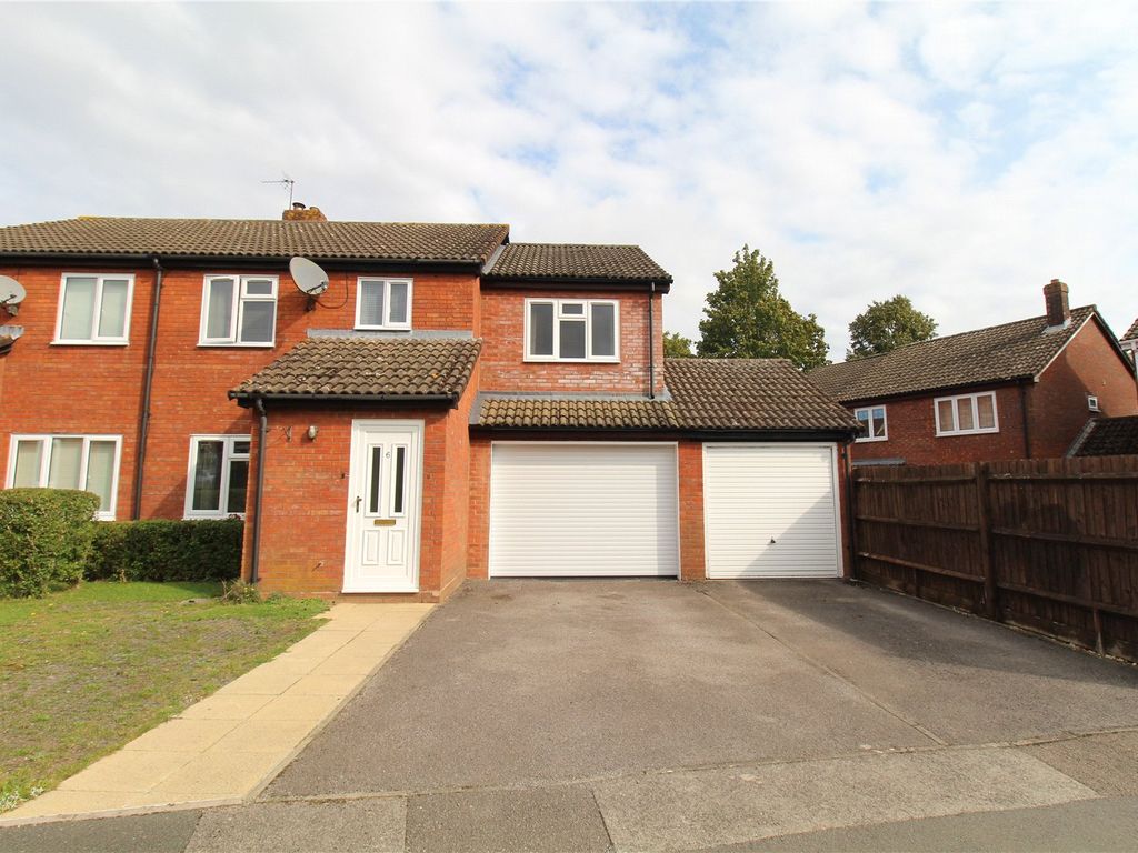 4 bed semi-detached house for sale in Lennon Way, Basingstoke, Hampshire RG22, £410,000