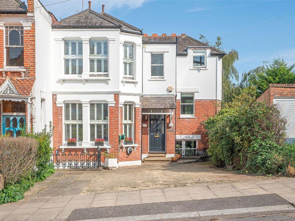 4 bed end terrace house for sale in Harcourt Road, Alexandra Park, London N22, £1,600,000