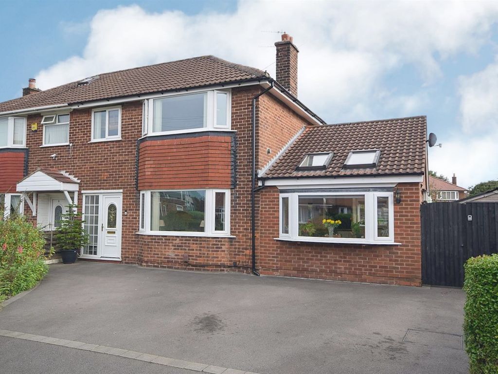 3 bed semi-detached house for sale in East Downs Road, Cheadle Hulme, Cheadle SK8, £450,000