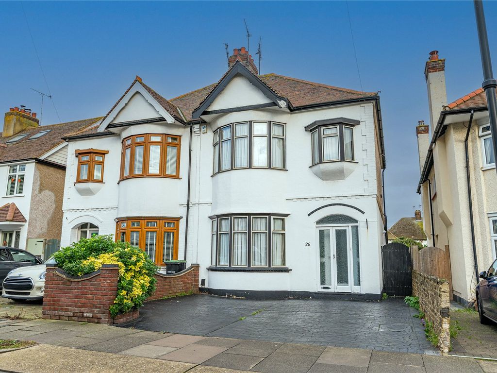 3 bed semi-detached house for sale in Sandringham Road, Southchurch Park Area, Essex SS1, £475,000