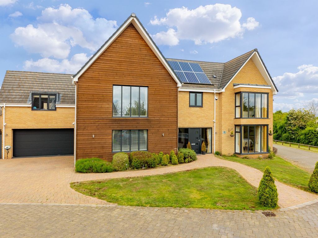 5 bed detached house for sale in Raft Way, Oxley Park MK4, £1,250,000