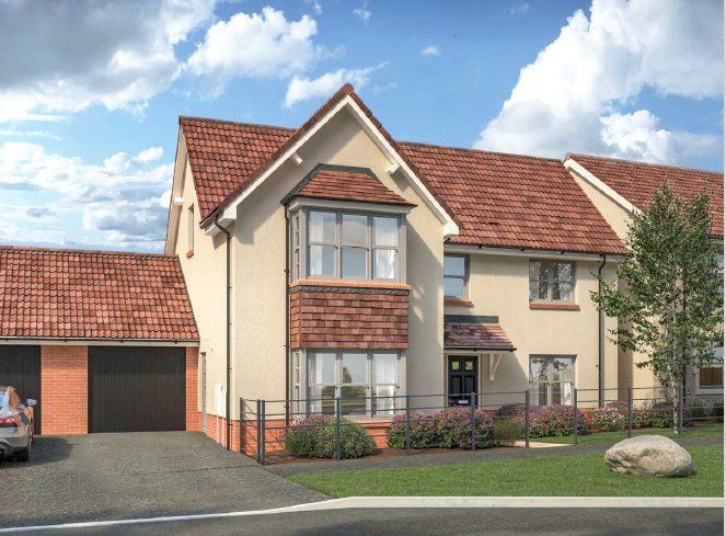 New home, 4 bed detached house for sale in Jubilee Gardens, Banwell, Weston Super Mare BS29, £575,000