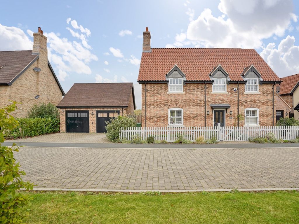 4 bed detached house for sale in Hill Place, Brington, Huntingdon PE28, £650,000