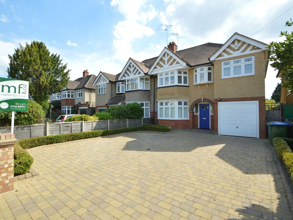 4 bed semi-detached house to rent in Sandy Way, Walton-On-Thames KT12, £4,250 pcm