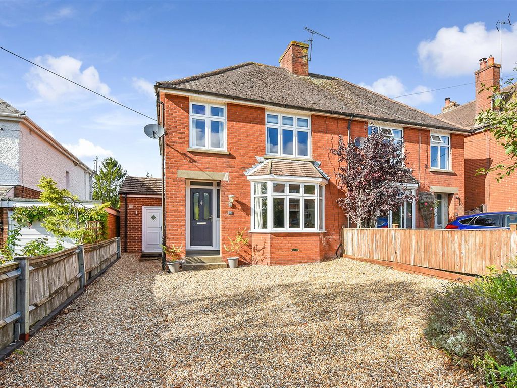 3 bed semi-detached house for sale in Farrs Avenue, Andover SP10, £375,000