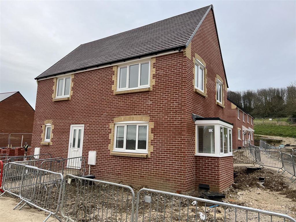 New home, 3 bed semi-detached house for sale in Plot 460 Markham Fields, 61 Markham Avenue, Weymouth DT4, £340,000