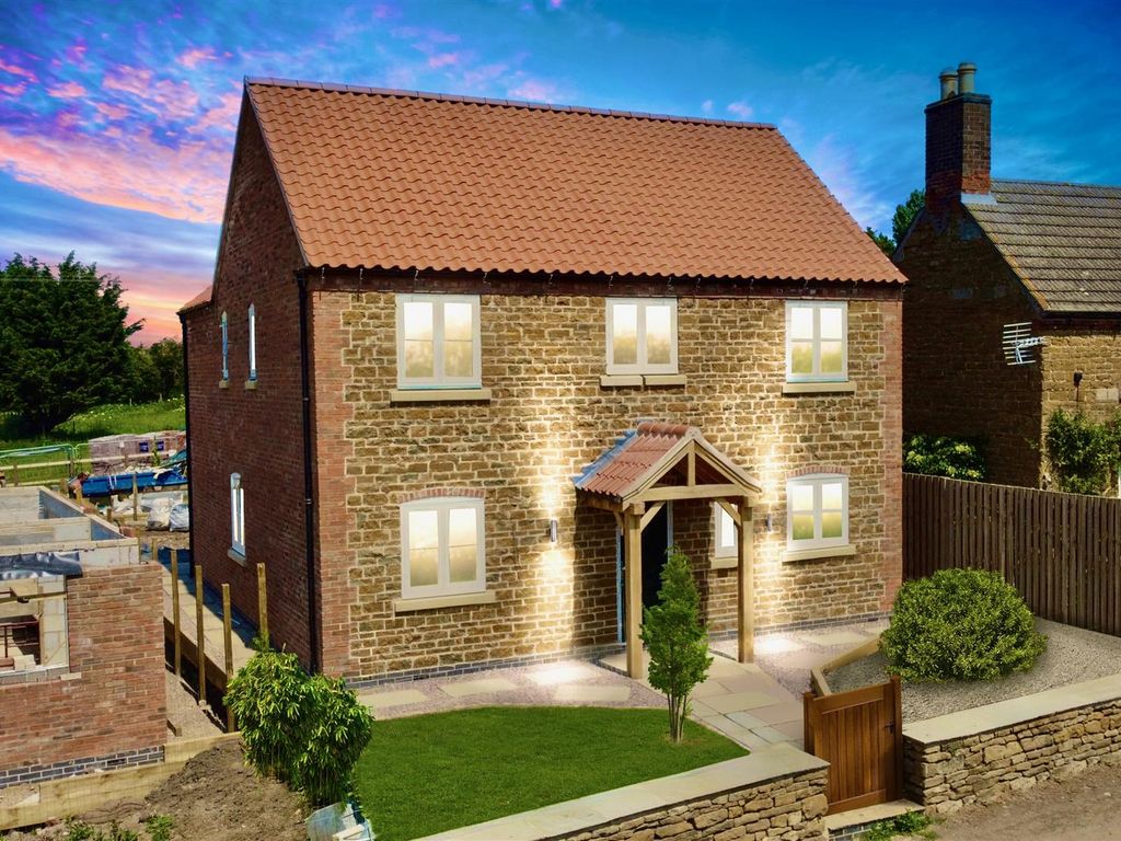 New home, 4 bed detached house for sale in Belvoir Lane, Woolsthorpe, Grantham NG32, £545,000