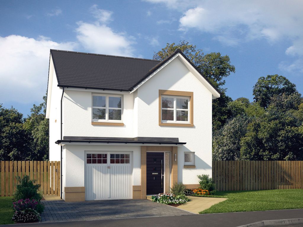 New home, 4 bed detached house for sale in "The Ashbury" at Cochrina Place, Rosewell EH24, £360,000