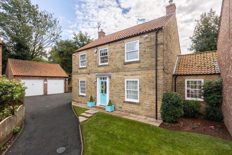 4 bed detached house for sale in The Rise, Leavening, Malton YO17, £599,000