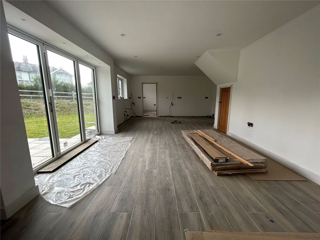 New home, 5 bed detached house for sale in Cefn Ceiro, Aberystwyth SY24, £550,000