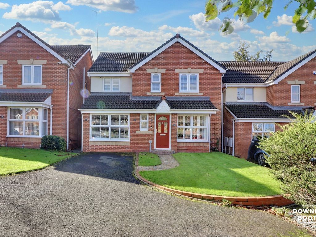 4 bed detached house for sale in Elizabethan Way, Rugeley WS15, £345,000