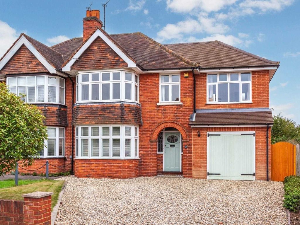 4 bed semi-detached house for sale in Kenilworth Avenue, Reading RG30, £699,950