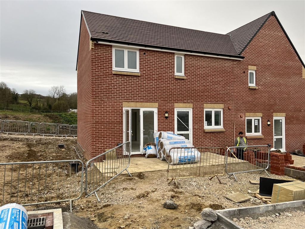 New home, 2 bed semi-detached house for sale in Plot 461 Markham Fields, 63 Markham Avenue Weymouth DT4, £290,000