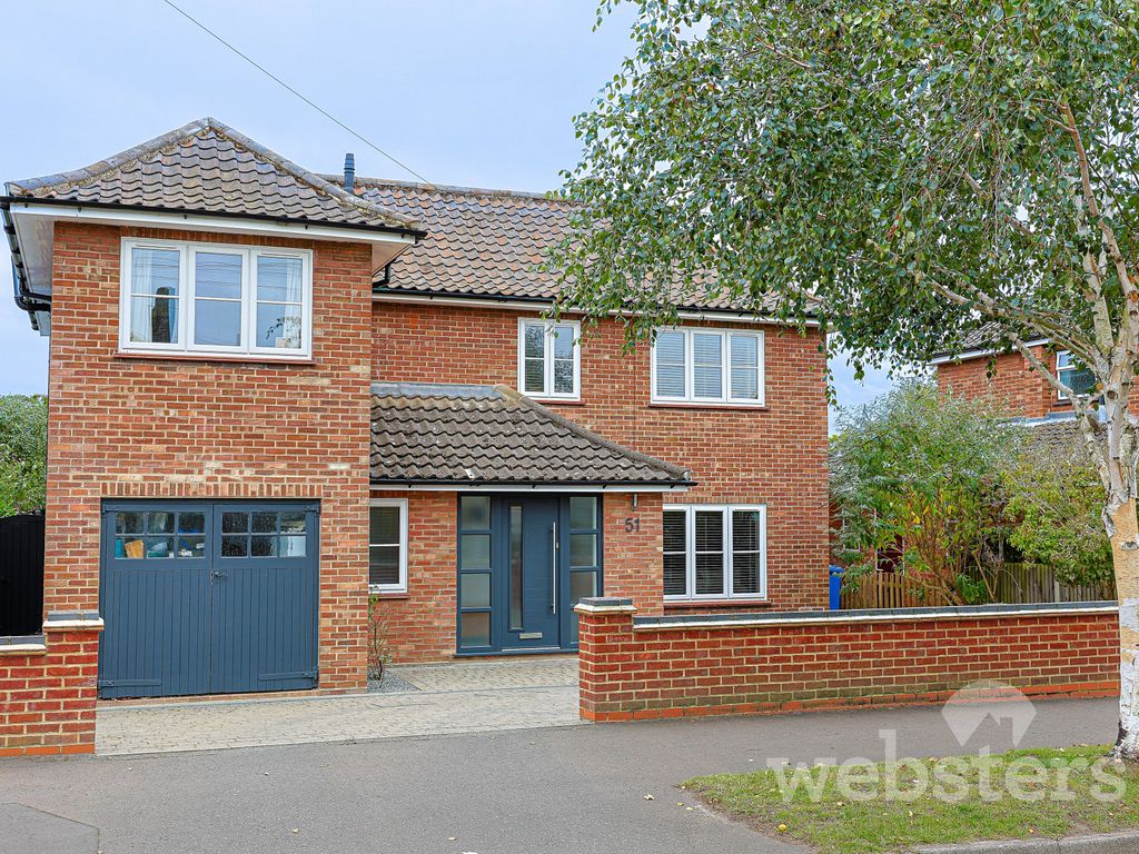 4 bed detached house for sale in Welsford Road, Norwich NR4, £725,000