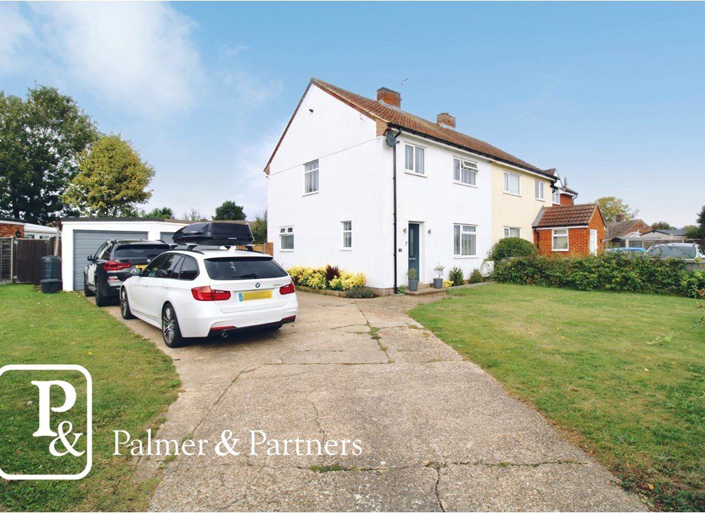 3 bed semi-detached house for sale in Sunnyside Road, Fordham, Colchester, Essex CO6, £400,000