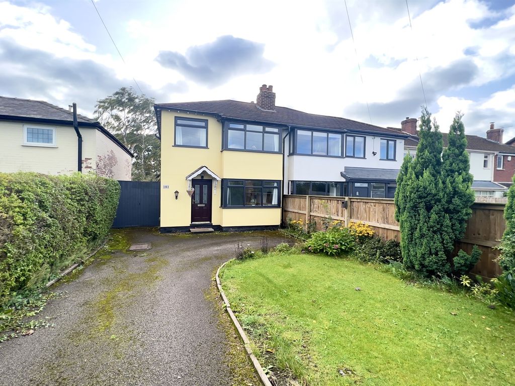 3 bed semi-detached house for sale in Chester Road, Poynton, Stockport SK12, £385,000