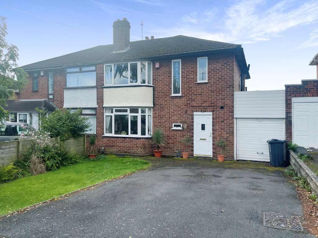 3 bed semi-detached house for sale in Rosslyn Road, Walmley, Sutton Coldfield B76, £360,000