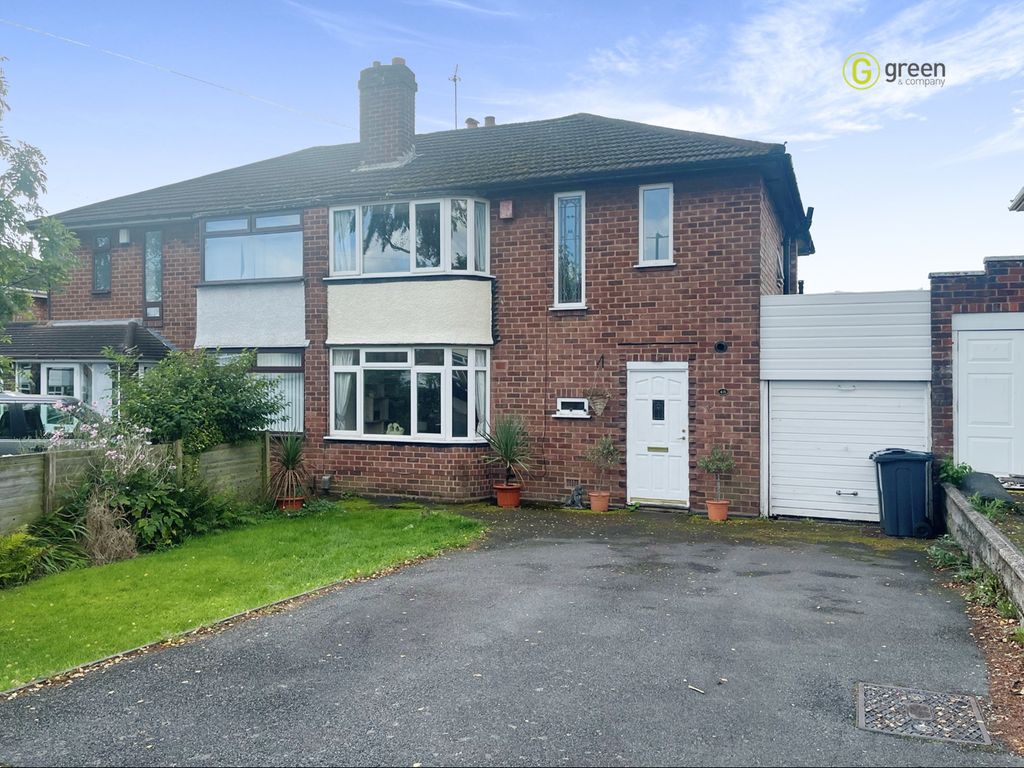 3 bed semi-detached house for sale in Rosslyn Road, Walmley, Sutton Coldfield B76, £360,000