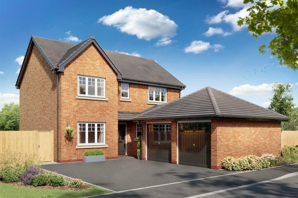 New home, 4 bed detached house for sale in Moss Nook Drive, Grimsargh, Lancashire PR2, £364,995